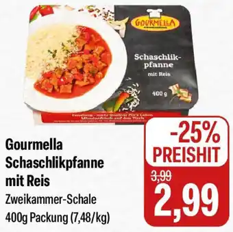 Feneberg Gourmella Schaschlikpfanne mit Reis Angebot