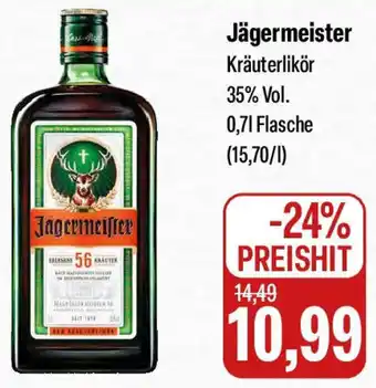 Feneberg Jägermeister Kräuterlikör Angebot