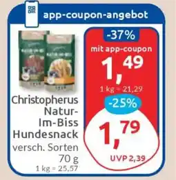 Budni Christopherus Natur- Im-Biss Hundesnack Angebot