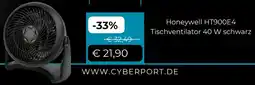 Cyberport Honeywell HT900E4 Tischventilator 40 W schwarz Angebot