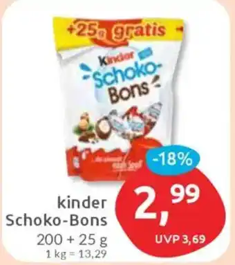 Budni Kinder Schoko- Bons Angebot