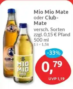 Budni Mio Mio Mate oder Club- Mate Angebot