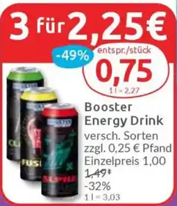 Budni Booster Energy Drink Angebot