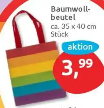 Budni Baumwollbeutel Angebot