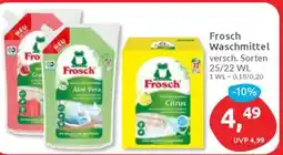 Budni Frosch Waschmittel Angebot