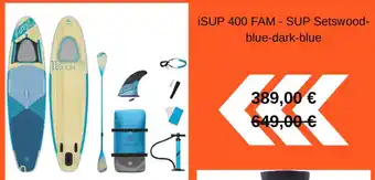 Sportscheck iSUP 400 FAM - SUP Setswood Angebot