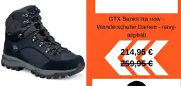 Sportscheck GTX Banks Na rrow - Wanderschuhe Damen - navy- asphalt Angebot