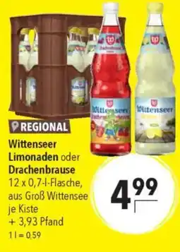 CITTI Markt Wittenseer Limonaden oder Drachenbrause Angebot