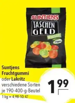 CITTI Markt Suntjens Fruchtgummi oder Lakritz Angebot
