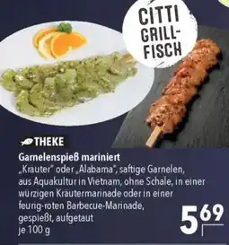 CITTI Markt Garnelenspieẞ mariniert Angebot