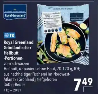CITTI Markt Royal Greenland Grönländischer Heilbutt -Portionen- Angebot