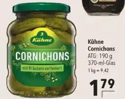 CITTI Markt Kühne Cornichons Angebot