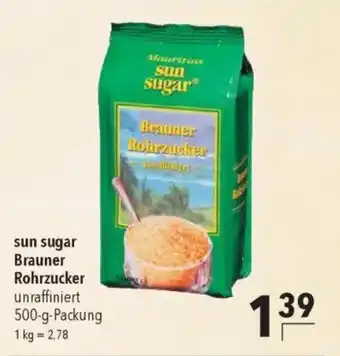 CITTI Markt sun sugar Brauner Rohrzucker Angebot
