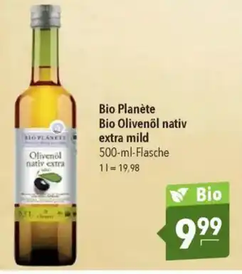 CITTI Markt Bio Planète Bio Olivenöl nativ extra Angebot