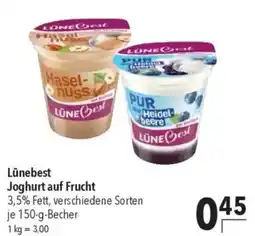 CITTI Markt Lünebest Joghurt auf Frucht Angebot