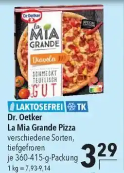 CITTI Markt Dr. Oetker La Mia Grande Pizza Angebot