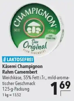 CITTI Markt Käserei Champignon Rahm Camembert Angebot