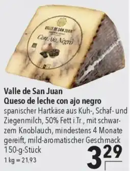 CITTI Markt Valle de San Juan Queso de leche con ajo negro Angebot