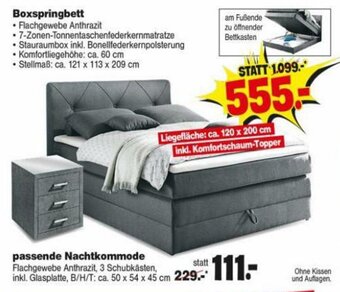 Repo Markt Boxspringbett Angebot