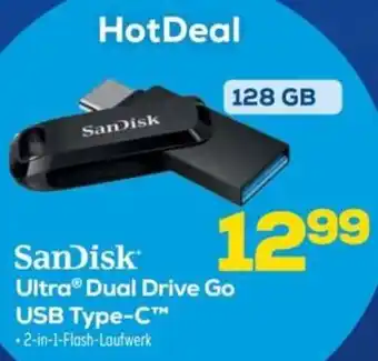 Euronics SanDisk Ultra Dual Drive Go USB Type-C Angebot