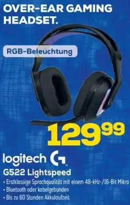 Euronics logitech G522 Lightspeed Angebot