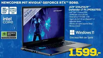 Euronics erazer Defender 17 P1 (MD62755) Angebot