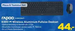 Euronics RAPOO 9390 M Wireless Aluminium Fullsize Deskset Angebot