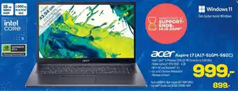 Euronics acer Aspire 17 (A17-51GM-59ZC) Angebot