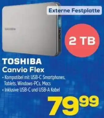 Euronics TOSHIBA Canvio Flex Angebot