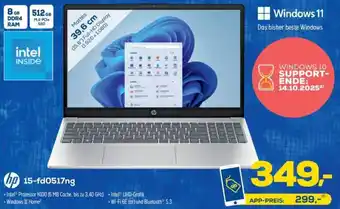 Euronics hp 15-fd0517ng Angebot