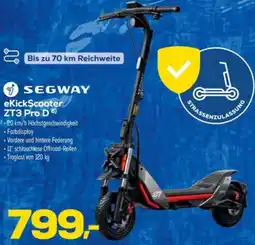 Euronics SEGWAY eKickScooter ZT3 Pro D Angebot