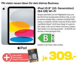 Euronics Apple iPad 10,9" (10. Generation) (64 GB) Wi-Fi Angebot