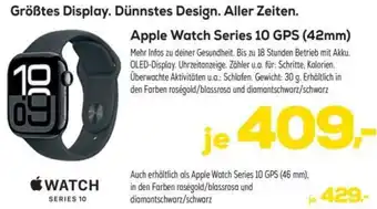 Euronics Apple Watch Series 10 GPS (42mm) Angebot