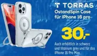 Euronics TORRAS OstandSpin Case für iPhone 16 pro Angebot