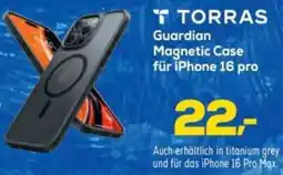 Euronics TORRAS Guardian Magnetic Case für iPhone 16 pro Angebot