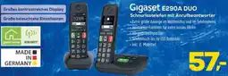 Euronics Gigaset E290A DUO Schnurlostelefon mit Anrufbeantworter Angebot