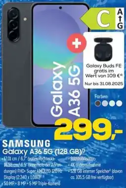 Euronics SAMSUNG Galaxy A36 5G (128 GB) Angebot