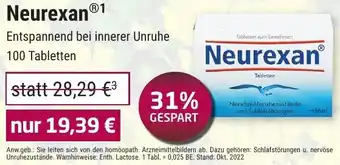 Sabelus XXL Neurexan Angebot