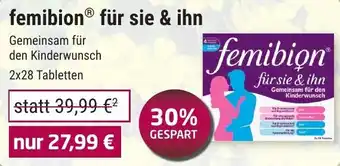Sabelus XXL femibion für sie & ihn Angebot