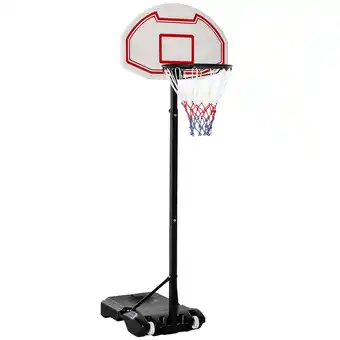 Netto Marken-Discount HOMCOM Basketballständer Stahl, Kunststoff, Polypropylenfaser Angebot