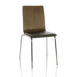 Netto Marken-Discount hjh OFFICE Besucherstuhl Konferenzstuhl PERIA Holz Angebot