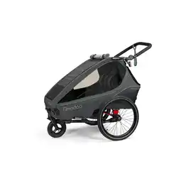 Netto Marken-Discount Qeridoo Fahrradanhänger Kidgoo 2 Ivy Green Angebot