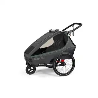 Netto Marken-Discount Qeridoo Fahrradanhänger Kidgoo 2 Ivy Green Angebot