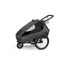 Netto Marken-Discount Qeridoo Fahrradanhänger Kidgoo 2 Navy Blue Angebot