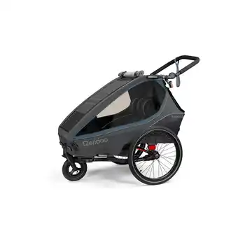 Netto Marken-Discount Qeridoo Fahrradanhänger Kidgoo 2 Navy Blue Angebot