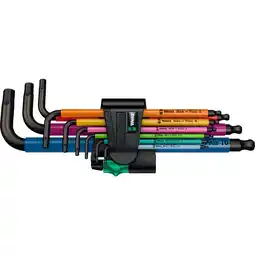 Netto Marken-Discount Wera Schraubendreher 950/9 Hex-Plus Multicolour 1 Winkelschlüsselsatz, 9-teilig Angebot