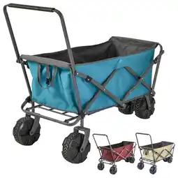 Netto Marken-Discount UQUIP Strand Bollerwagen Buddy Handwagen Transport Karre Garten Wagen Faltbar Farbe: red Angebot
