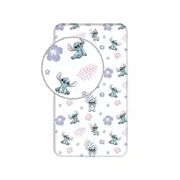 Netto Marken-Discount Lilo & Stitch Spannbetttuch 100% Baumwolle, 200 x 90 cm Angebot