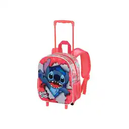 Netto Marken-Discount Lilo und Stitch Thing-Kleiner 3D Rucksack Rädern, Rosa Angebot