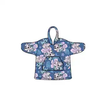 Netto Marken-Discount Lilo & Stitch Kapuzendecke Engel Kuschelige Hoodie Decke mit Kapuze Angebot